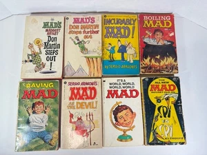 MAD Magazin Taschenbücher Vintage verschiedene Titel Konvolut 8 60er und 70er Jahre - Bild 1 von 23