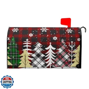 Weihnachtsbaum Magnet Briefkasten Abdeckung Standardgröße 21x18 Zoll Wi - Bild 1 von 5