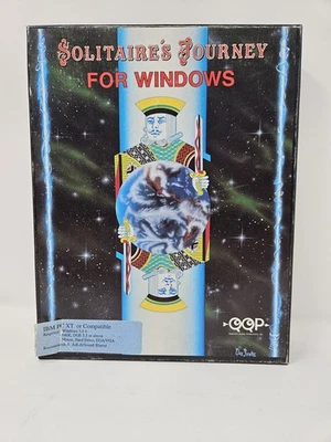 Solitaire's Journey North American PC 3.5" Diskette 1992 QQp IBM PC Compatibles  - Image 1 of 4