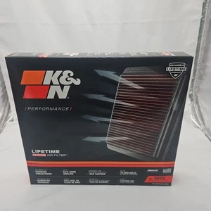 K&N 33-5029 Replacement Air Filter for 2015-2019 Ford Mustang L4/V6/V8, 33-5029 - Picture 1 of 13