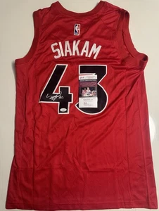 Pascal Siakam Toronto Raptors Autographed Jersey JSA COA - Picture 1 of 3