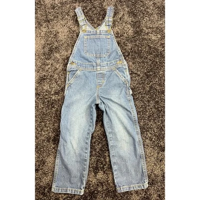 Mono vaquero auténtico Wrangler - azul Jean niños pequeños bolsillos utilitarios 5T Foto 1 de 4