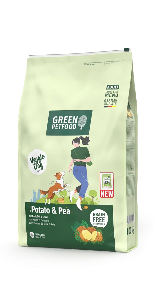 Green Petfood with Potato & Pea (2x 10kg)  | getreidefrei und vegetarisch - Bild 1 von 1