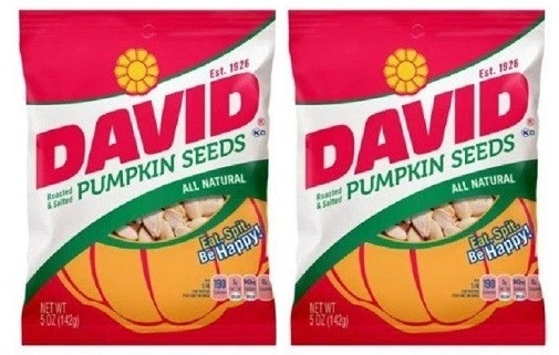 David Seeds Pumpkin 5 Oz Bags Pack of 4 5oz Bag Grocery