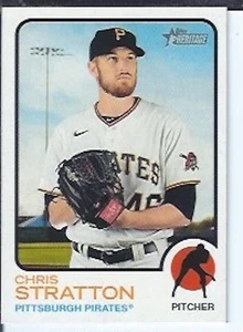 Chris Stratton 2022 Topps Heritage SP - Imagen 1 de 1