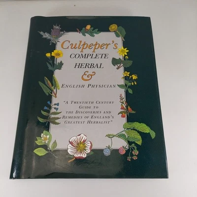 Culpeper's Complete Herbal and English Physician 1992 Magna Books Reprint HCDJ  Foto 1 de 4