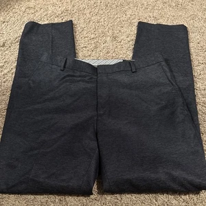 Banana Republic moderne Slim Fit maßgeschneiderte Hose Größe 34 x 34 dunkelgrau Kleid - Bild 1 von 4