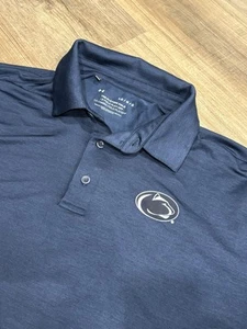 Under Armour The Playoff Polo Golf Penn State Nittany Lions Navy Men’s Large - Picture 1 of 6