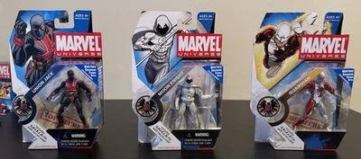 Universo Marvel 3.75" Serie 1 Caballero Luna, Union Jack, Guardián - Lote de 3 Foto 1 de 4