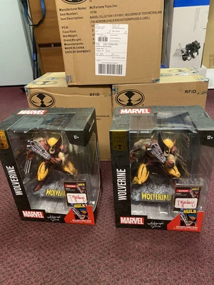 2 件 McFarlane 玩具黄金标签亲笔签名系列绿巨人 #340 金刚狼漫威 — 第 1/4 张图片