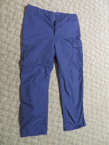 Proper Cloth Pants 34 X 32 Navy  Side Adjusters - many pockets - Picture 1 of 9