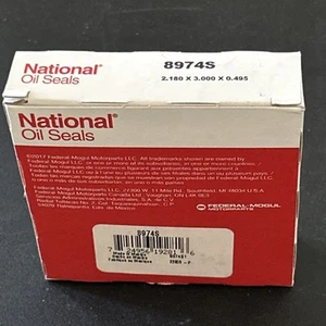 Wheel Seal National 8974S - Picture 1 of 2