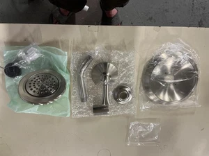 Moen Wynford Brushed Nickel Posi-Temp Eco-Performance Shower Trim Kit Valve - Picture 1 of 2