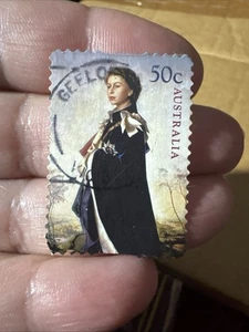 2006 QEII QUEENS 80th BIRTHDAY STAMP 50c Australian Issue - Picture 1 of 1