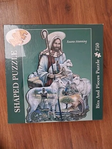 Bits And Pieces Puzzle 750 Pieces Shaped Good Shepherd Jesus Religious Christian - Picture 1 of 1
