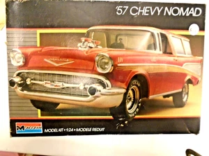 1987 MONOGRAM-'57 CHEVY NOMAD Station Wagon model kit - Picture 1 of 9