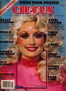1978 Circus January 5 - Dolly Parton; Genesis; Randy Newman; Steve Martin - Picture 1 of 1