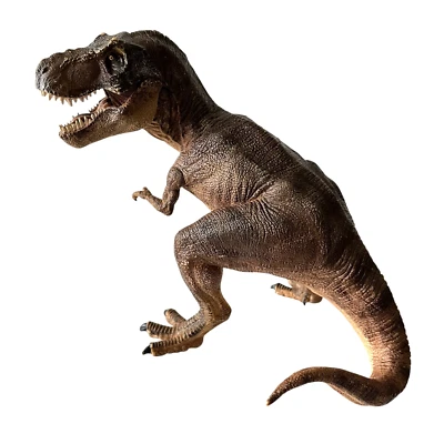 Винтажная фигурка динозавра Papo T-Rex Tyrannosaurus Rex 2005 сочлененная челюсть - Изображение 1 из 4