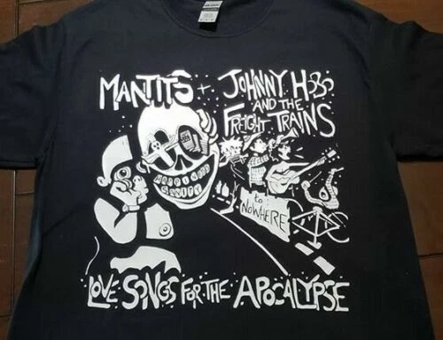 Camiseta Johnny Hobo y los trenes de carga Camiseta Punk Música Folk Foto 1 de 1