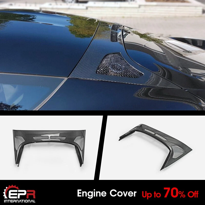 OE Carbon Glossy For Lotus Evora engine bay sail panel Body kits - Imagen 1 de 4