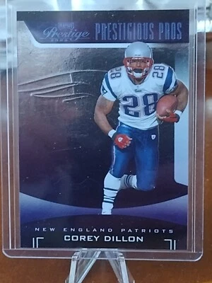 2006 Playoff Prestige - Prestigious Pros Purple #PP-22 Corey Dillon /100 - Image 1 of 2