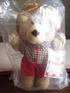Furskins Bear BOONE Wendy's Restaurant TOY Xavier Roberts - Picture 1 of 4