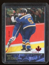 2003-04 Upper Deck Canadian Exclusives #167 Barret Jackman 8/50 *S4346