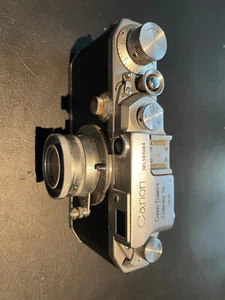 Canon IID II D 35mm Rangefinder Film Camera w/ 50mm f3.5 Lens Silver *For Parts* - Picture 1 of 5