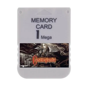 Tarjeta de memoria Castlevania Symphony of the Night PS1 100% desbloqueada guarda completa - Imagen 1 de 1