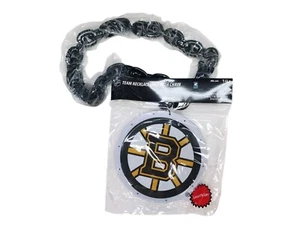 NHL Boston Bruins Light Up Fan Big Chain Necklace Foam - Picture 1 of 2