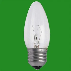 10x 15W Clear Candle Dimmable Incandescent Light Bulbs Lamps Edison Screw ES E27 - Picture 1 of 1