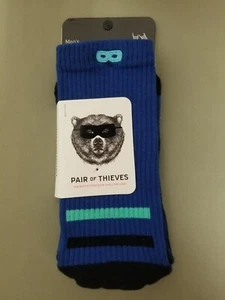 Neu Paar Thieves Sport Crew-Socken für Herren - Bild 1 von 2