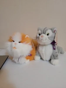 Whiskas Promocional Peluche Naranja Y Gris Gatos - Imagen 1 de 14
