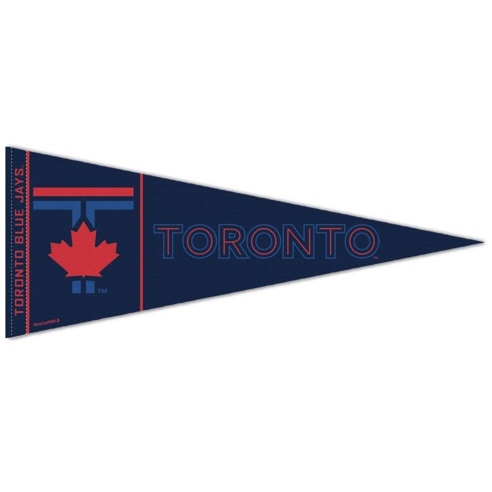 TORONTO BLUE JAYS CITY CONNECT ROLL UP PENNANT 12"x30" NEW WINCRAFT 👀 - Image 1 of 1