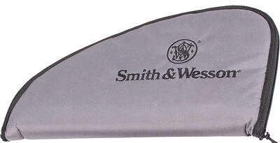 Smith & Wesson Defender Medium Soft Handgun Storage Case Pistol Revolver Gray - Image 1 of 3