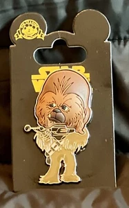 HKDL Hong Kong Star Wars Big Head Chewbacca Disney Pin 128098 - Picture 1 of 1