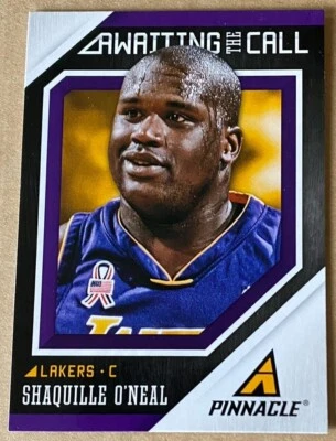 Tarjeta #5 Shaquille O'Neal Hof 2013-14 Panini Pinnacle Waiting The Call casi nueva-como nueva Foto 1 de 2