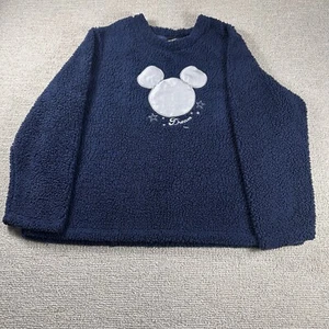 Disney Dream Sherpa Sweatshirt mit Rundhalsausschnitt blau Damengröße 3X - Bild 1 von 6