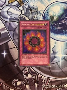 (SRH) YuGiOh • Ring of Destruction • PGD-000 • Holo 1st Edition • LP/MP - Picture 1 of 21