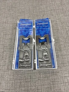 2er Set Walt Disney World Mickey Mouse Metall Zinn Flaschenöffner - Bild 1 von 5