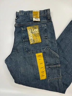 Lee NWT Mens 36x32 Dungarees Denim Straight Leg Loose Fit Cargo Carpenter Jeans - Image 1 of 4