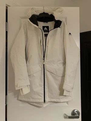 Brand New Burton Prowess 2.0 2L Women’s Winter Jacket. Small. Stout White. - Image 1 of 4