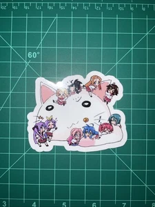 Lucky Star Anime Uv Waterproof Proof Sticker 3.50”x3.50” - Picture 1 of 3