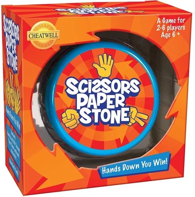 Cheatwell Games Scissors-Paper-Stone Card Game Scissors Paper Stone - Image 1 of 3