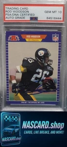 1989 Pro Set #354 Rod Woodson Autograph PSA/DNA Cert PSA 10 - Picture 1 of 2