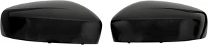 Gloss Black Door Wing Mirror Cover Caps Compatible with Infiniti - Picture 1 of 9