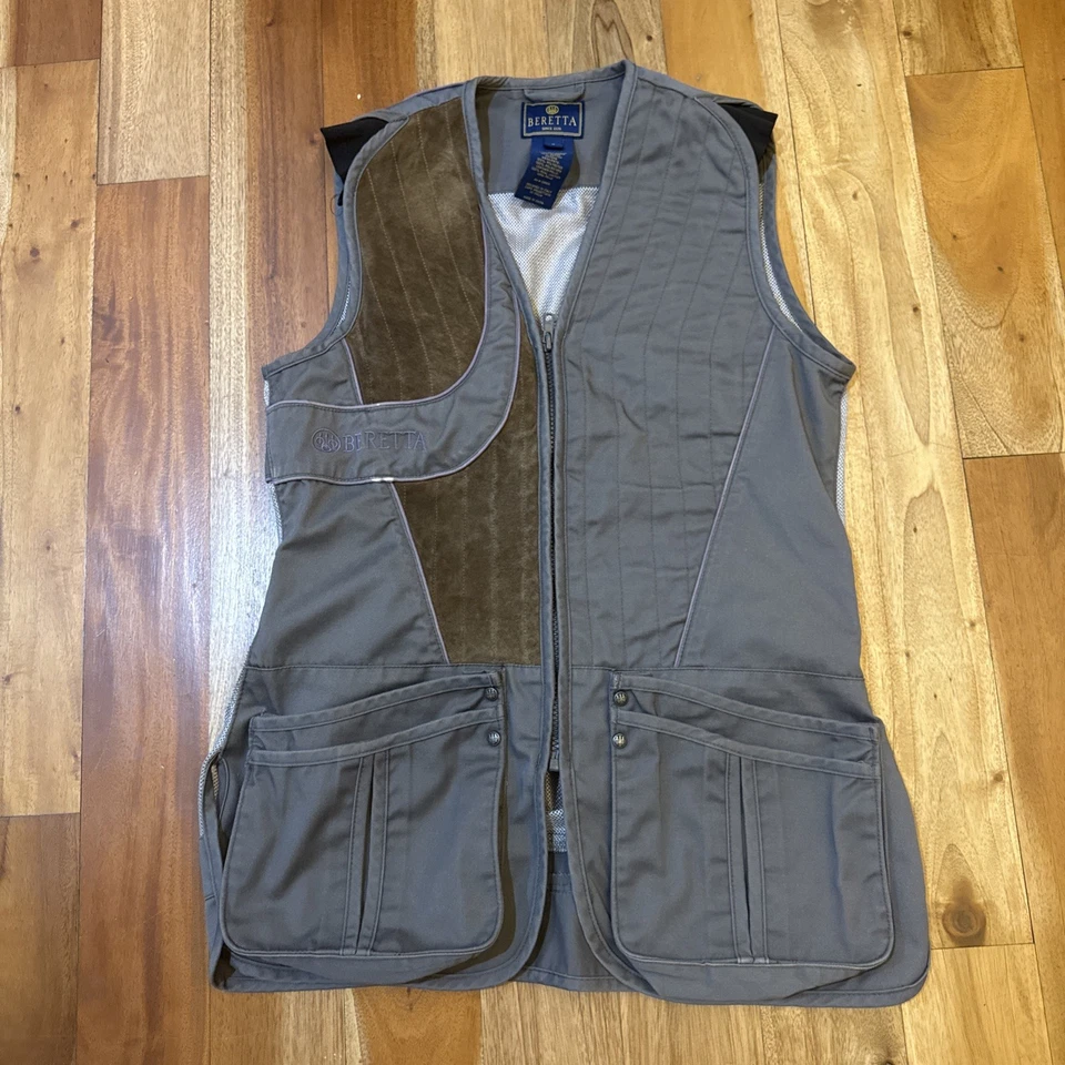 Beretta Women's Uniform Pro Vest Size Small S Gray/Lavender Recoil Pad - Image 1 of 4