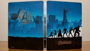The Avengers, Blu-ray Disc, PRE-OWNED IN  STEELBOOK  CASE - Imagen 1 de 1