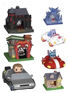Funko Bitty Pop New Set Bittyverse 4x Town 3x Rides 7 Pops! IT Superman Carebear - Picture 1 of 2