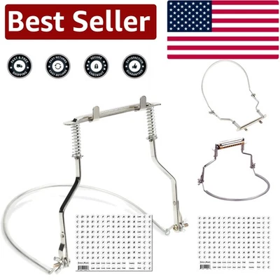 Professional Harmonica Holder HH01 - Durable, Lightweight Neck Brace & Sticker - Image 1 of 4